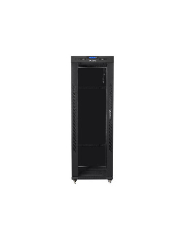 Lanberg Szafa Stojąca Rack 19" 37U 600X800 Czarna Drzwi Szklane