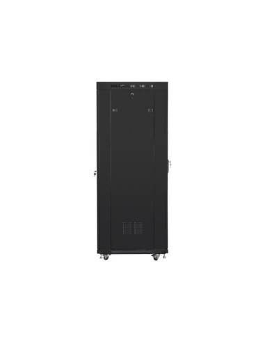 Lanberg Szafa Stojąca Rack 19" 37U 600X800 Czarna Drzwi Szklane
