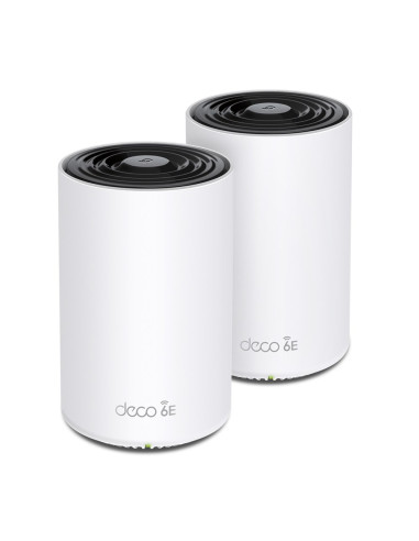 Tp-Link Deco Xe75 Pro (2-Pack) Trójpasmowy (2,4 Ghz / 5 Ghz / 6 Ghz) Wi-Fi 6E (802.11Ax) Biały 3 Wewnętrzne