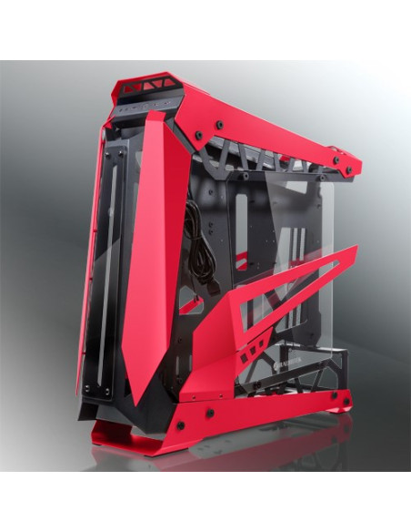 Raijintek Nyx Pro Full Tower Czarny, Czerwony
