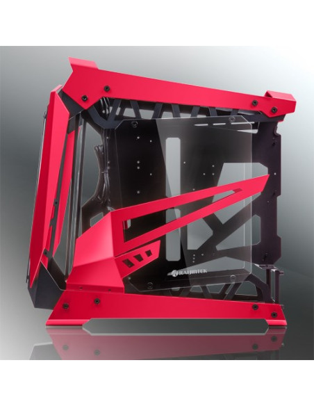 Raijintek Nyx Pro Full Tower Czarny, Czerwony