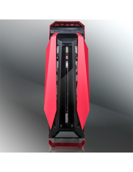 Raijintek Nyx Pro Full Tower Czarny, Czerwony