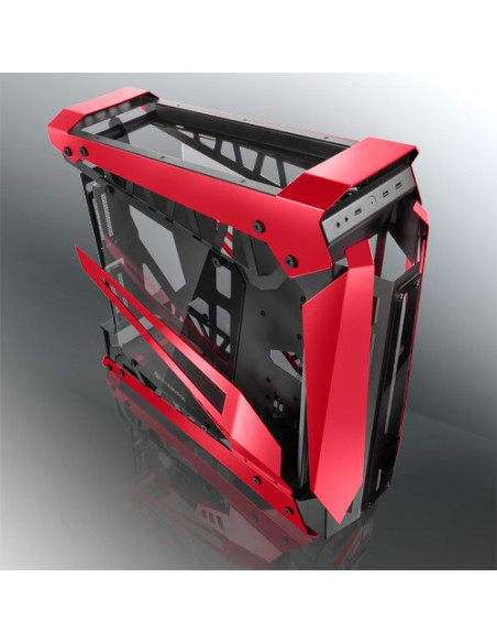Raijintek Nyx Pro Full Tower Czarny, Czerwony