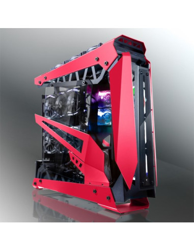 Raijintek Nyx Pro Full Tower Czarny, Czerwony