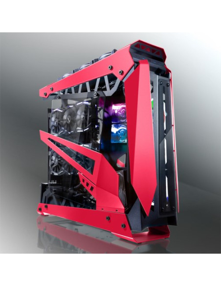 Raijintek Nyx Pro Full Tower Czarny, Czerwony