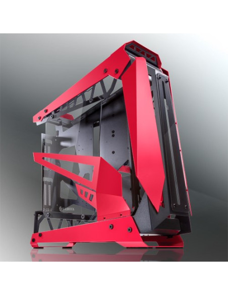 Raijintek Nyx Pro Full Tower Czarny, Czerwony