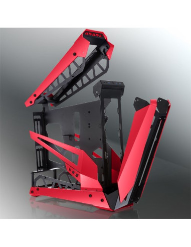 Raijintek Nyx Pro Full Tower Czarny, Czerwony