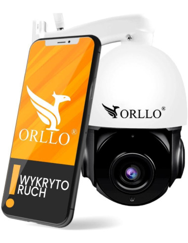 Kamera Ip Orllo Z18 Obrotowa Zewnętrzna Sim 4Mp
