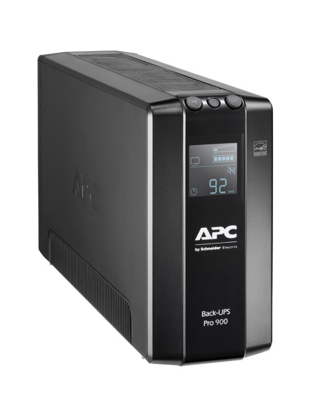 Apc Back Ups Pro Br 900Va, 6 Outlets, Avr, Lcd Interface