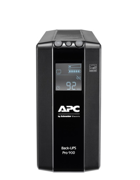 Apc Back Ups Pro Br 900Va, 6 Outlets, Avr, Lcd Interface