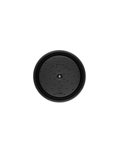 Garnek Żeliwny Okrągły Staub - 3.8 Ltr, Czarny