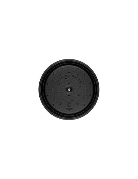 Garnek Żeliwny Okrągły Staub - 3.8 Ltr, Czarny