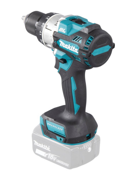 Makita Dhp486Z Wiertło 2100 Rpm 2,7 Kg Czarny, Niebieski