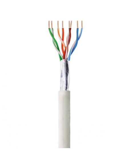 Techly Kabel Skrętka Cat5E F/Utp Drut Miedź Lszh 3