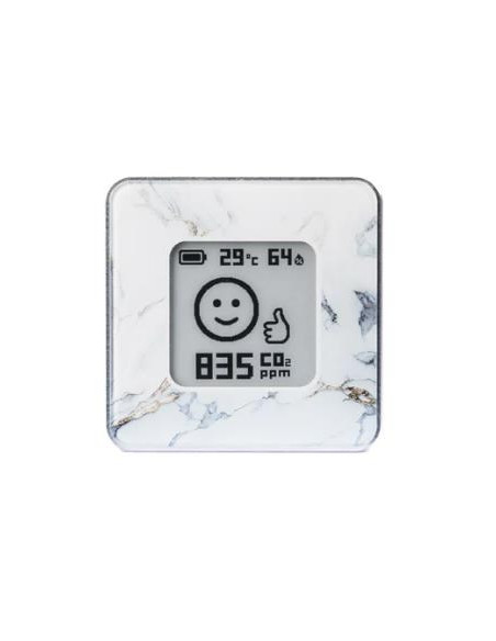 Smart Home Air Quality Sensor/Silv/Marb Airv-Marb Airvalent
