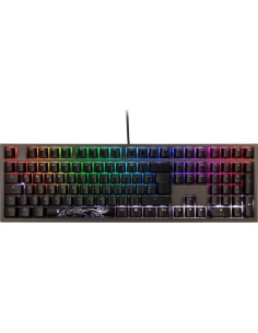 Ducky Shine 7 Klawiatura Gaming Usb Niemiecki Czarny, Szary