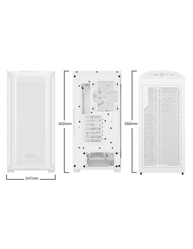 Obudowa Be Quiet! Shadow Base 800 Fx White