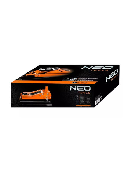 Podnośnik Hydrauliczny Niskoprofilowy Neo Tools Ciężar Podnoszenia Do 2,5T