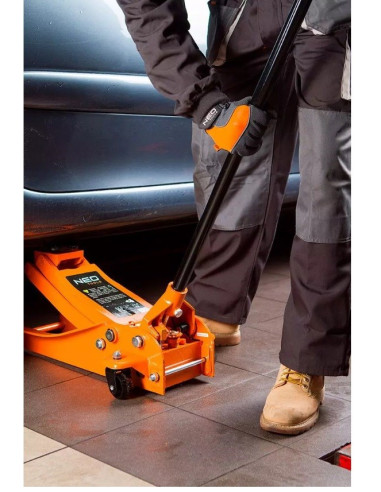 Podnośnik Hydrauliczny Niskoprofilowy Neo Tools Ciężar Podnoszenia Do 2,5T