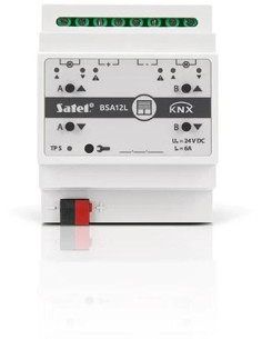 Satel Knx 2-Kanałowy Aktor Żaluzjowy 24V Dc Knx-Bsa12L