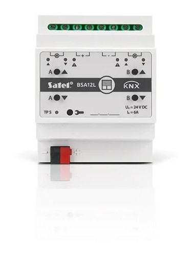 Satel Knx 2-Kanałowy Aktor Żaluzjowy 24V Dc Knx-Bsa12L