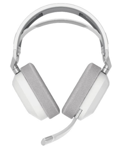 Corsair Ca-9011296-Eu Słuchawki/Zestaw Słuchawkowy Bezprzewodowy Opaska Na Głowę Gaming Bluetooth Biały