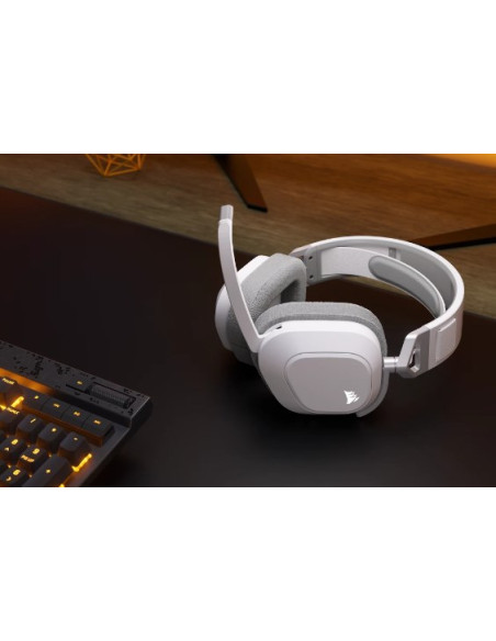 Corsair Ca-9011296-Eu Słuchawki/Zestaw Słuchawkowy Bezprzewodowy Opaska Na Głowę Gaming Bluetooth Biały