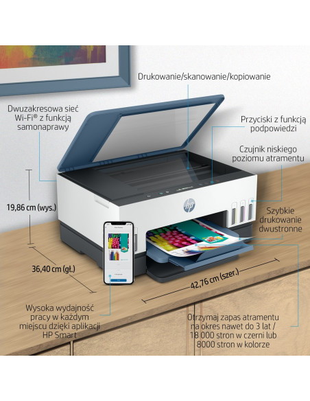Urządzenie Wielofunkcyjne Hp Smart Tank 675