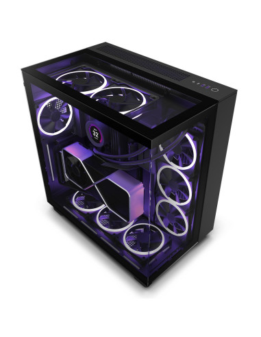 Nzxt Obudowa H9 Elite Midi Tower Z Oknem Czarna Cm-H91Eb-01