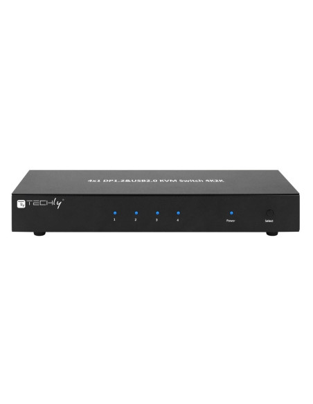 Techly Przełącznik Kvm Displayport/Usb 4X1 4K*30Hz