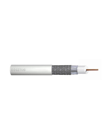 Digitus Dk-Rg6-5 Kabel Koncentryczny Rg-6 500 M Nie Biały
