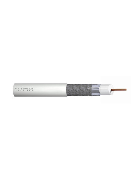 Digitus Dk-Rg6-5 Kabel Koncentryczny Rg-6 500 M Nie Biały