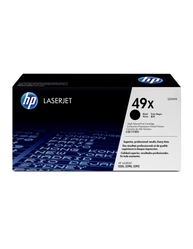 Hp 49X Oryginalny Wkład Z Czarnym Tonerem Laserjet Xl