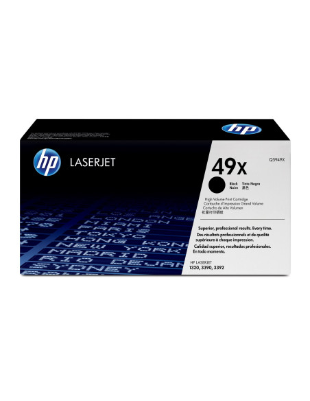 Hp 49X Oryginalny Wkład Z Czarnym Tonerem Laserjet Xl