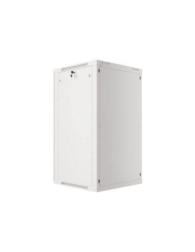 Szafa Jednosekcyjna Lanberg Wf01-6622-10S (22U  1080Mm / 600Mm / 600 Mm  Wisząca  Szklane  19''  Kolor Szary)