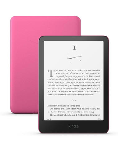 Ebook New Kindle Paperwhite (12Th Generation) - 2024 Release 7” Glare-Free 16Gb Wi-Fi (Ad-Supported) Raspberry