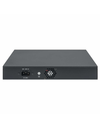 Intellinet 560641 Łącza Sieciowe Gigabit Ethernet (10/100/1000) Obsługa Poe Czarny