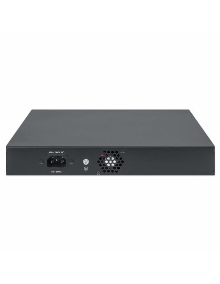 Intellinet 560641 Łącza Sieciowe Gigabit Ethernet (10/100/1000) Obsługa Poe Czarny