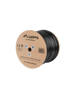 Kabel Ftp Lanberg Lcf5-30Cu-0305-Bk (F/Utp, Rj45 - F/Utp, Rj45   Ftp  305M  Kat. 5E  Kolor Czarny) 2