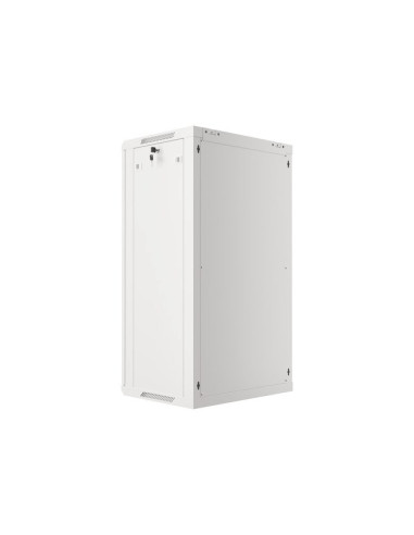 Szafa Rack Lanberg Wf01-6422-10S (22U  1080Mm / 600Mm / 450 Mm  Wisząca  Szklane  19''  Kolor Szary)