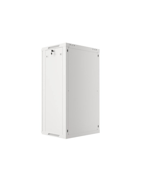 Szafa Rack Lanberg Wf01-6422-10S (22U  1080Mm / 600Mm / 450 Mm  Wisząca  Szklane  19''  Kolor Szary)