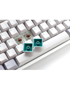 Ducky One 3 Tkl Klawiatura Gaming Usb Us English Srebrny 2