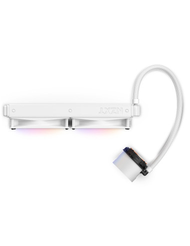 Nzxt Chłodzenie Wodne Kraken 280 Rgb Lcd Białe Rl-Kr280-W1