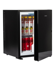 Bezszmerowy Minibar Termoelektryczny Mpm-30-Mbs-06/L Z Szklanym Frontem Czarny 2
