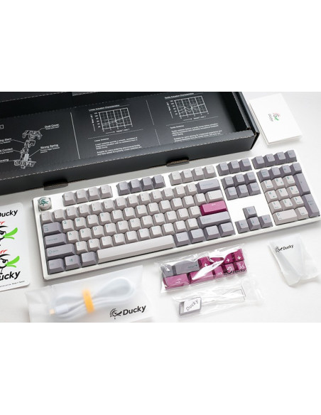 Ducky One 3 Klawiatura Gaming Usb Szary