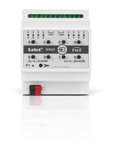 Satel Knx 8-Kanałowy Aktor Wejść Binarnych Knx-Bin24