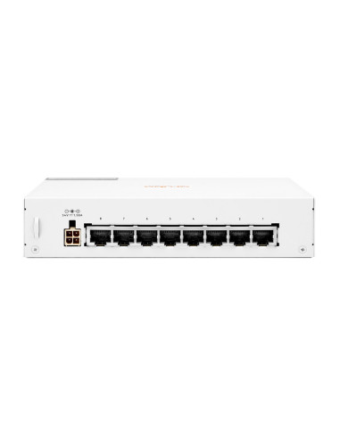 Aruba Instant On 1430 8G Class4 Poe 64W Nie Zarządzany L2 Gigabit Ethernet (10/100/1000) Obsługa Poe Biały