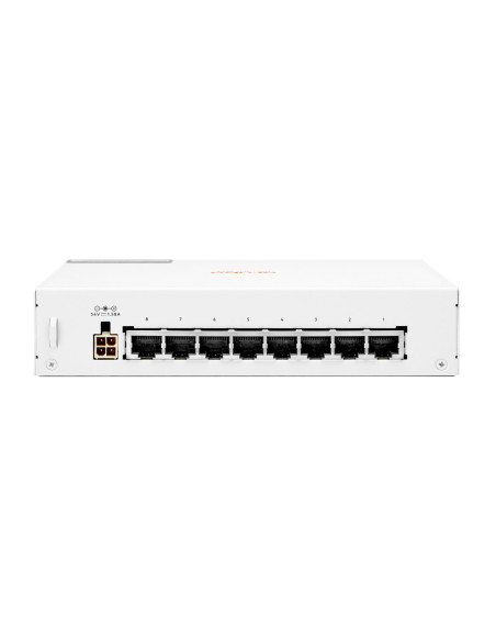 Aruba Instant On 1430 8G Class4 Poe 64W Nie Zarządzany L2 Gigabit Ethernet (10/100/1000) Obsługa Poe Biały
