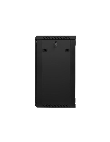 Szafa Rack Lanberg Wf01-6418-10B (18U  900Mm / 600Mm / 450 Mm  Wisząca  Szklane  19''  Kolor Czarny)