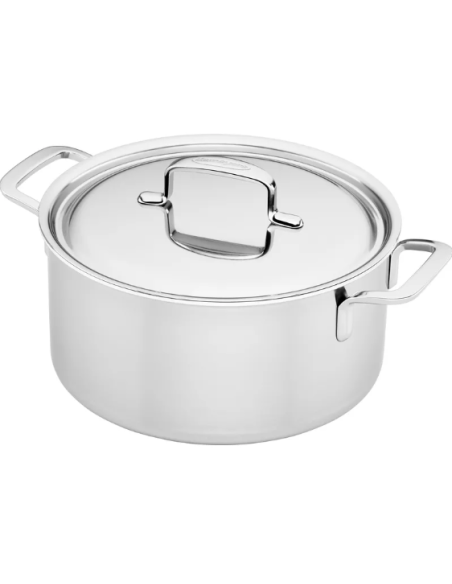 Garnek Niski Z Pokrywką Demeyere 5-Plus 40851-107-0 - 2.2 Ltr